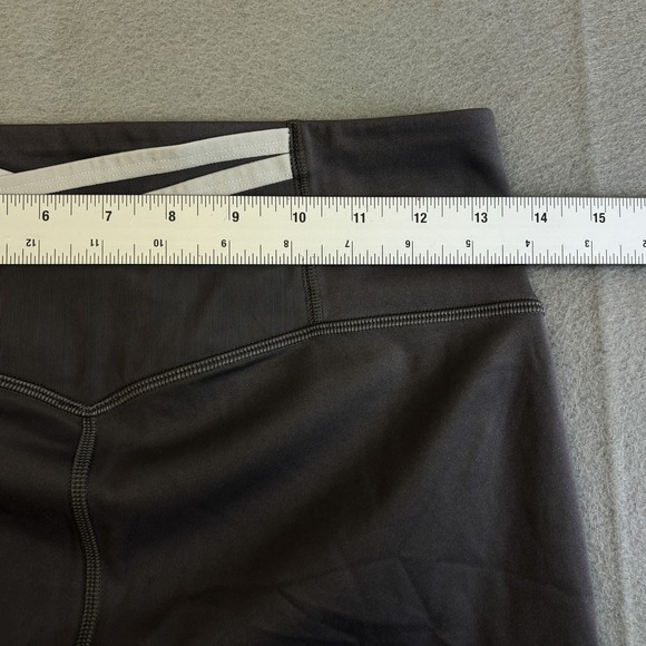 Fabletics Motion 365 Leggings Womens Gray Medium High Waist Crossover Pocket - Picture 6 of 8